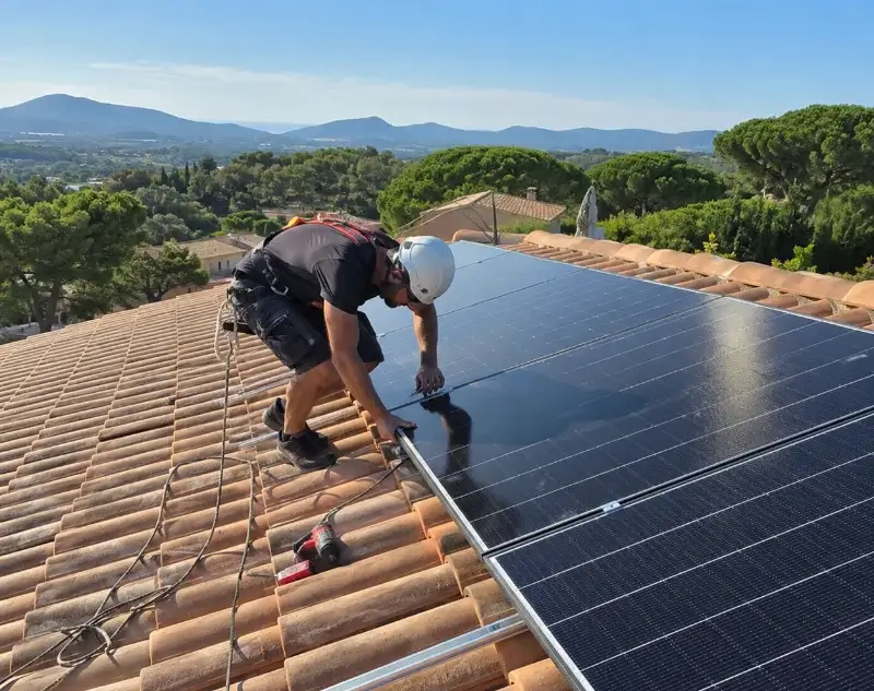 Installateur panneaux solaires Aigremont — pose photovoltaïque sur toiture