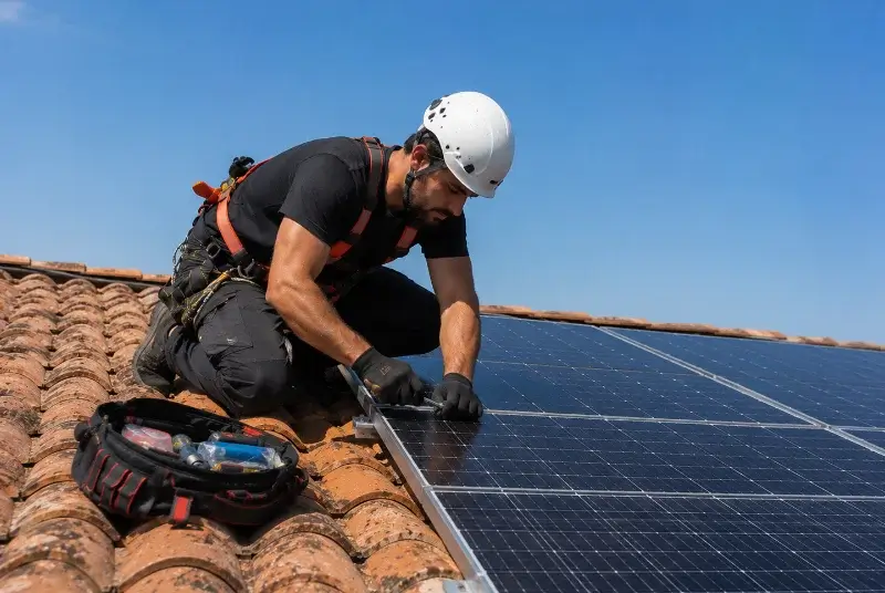Maintenance et monitoring de panneaux solaires à Aigremont