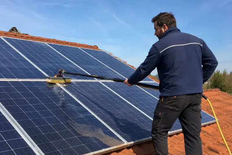 Nettoyage et entretien de panneaux solaires à Aigremont