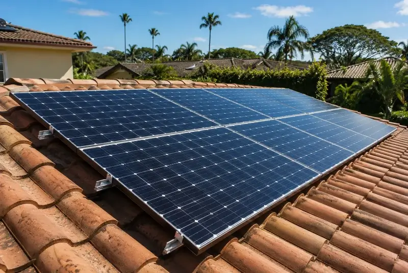 Installation de panneaux solaires à Aigremont